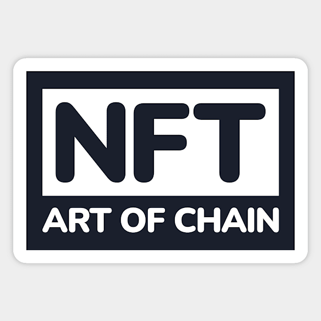 NFT - ART OF CHAIN Magnet by Magicform